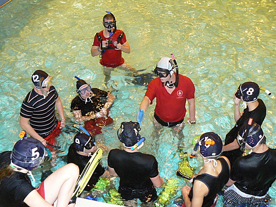 Hokej pod wodą Sparing Walenie Siemianowice Śląskie 2012